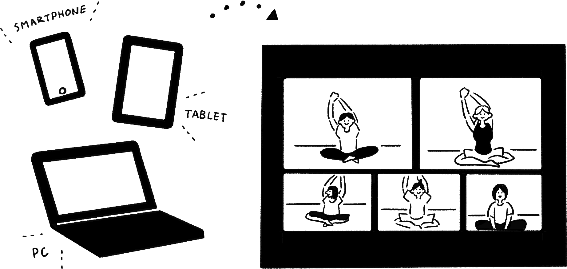 マウムのオンラインレッスンならご自宅で気軽にピラティスレッスンを受けていただけます！